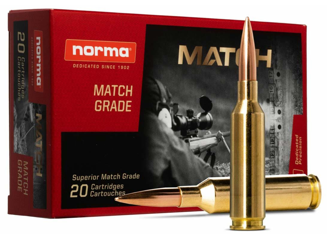 NORMA GOLDEN TARGET 6MMCREED 107GR BTHP 20/1 - Ammunition